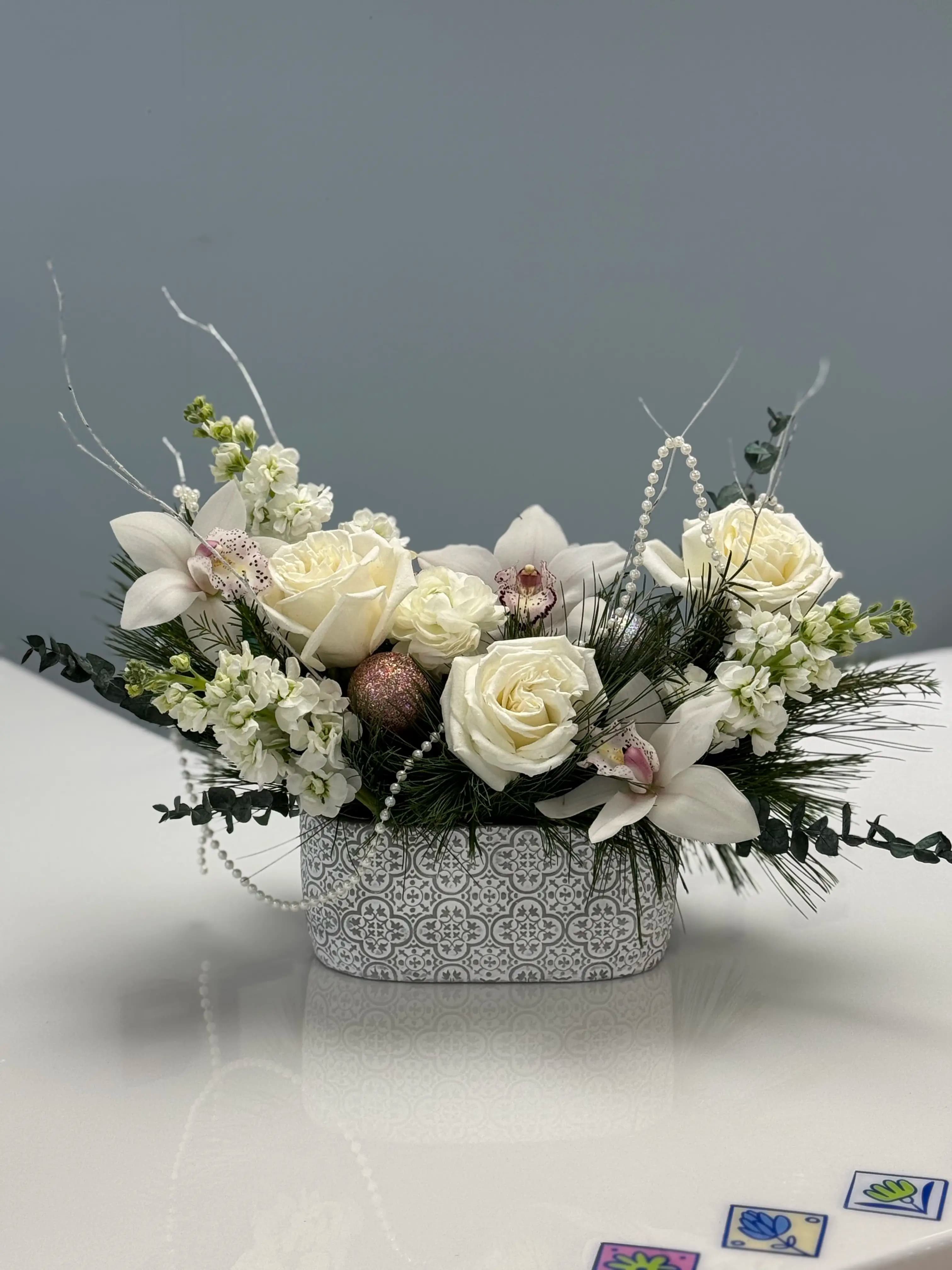 Ivory Pearl Arrangement