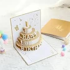 3D pop-up birthday card