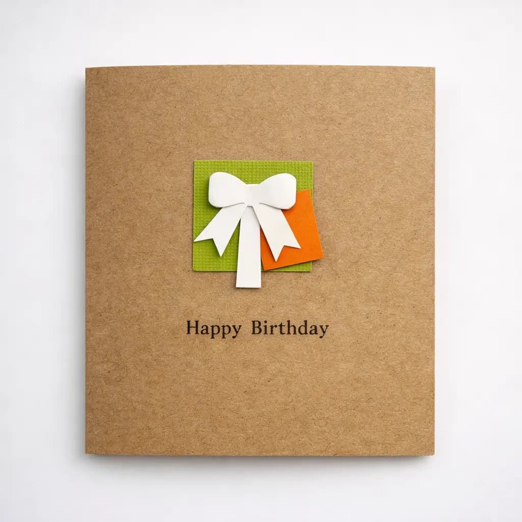 Happy Birthday – Gift Box Card
