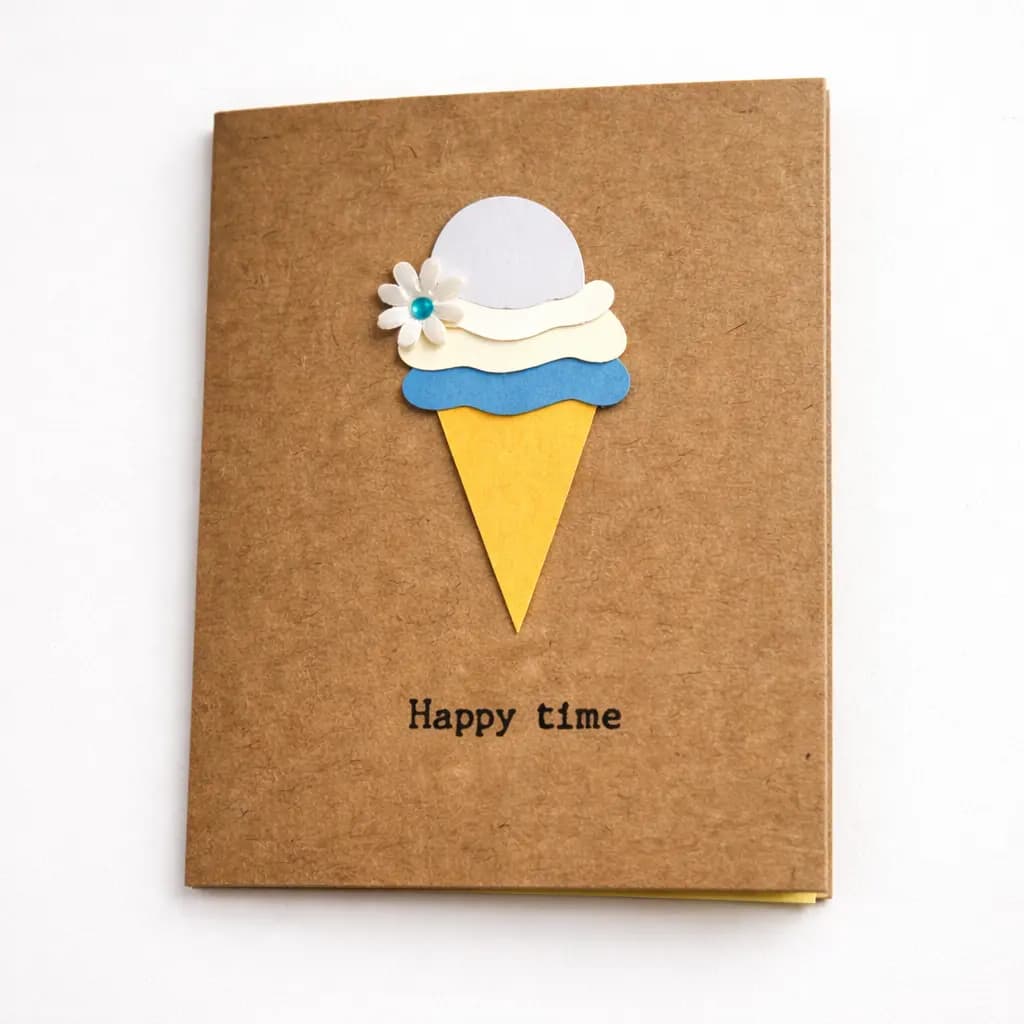 Happy Time – Ice Cream Card