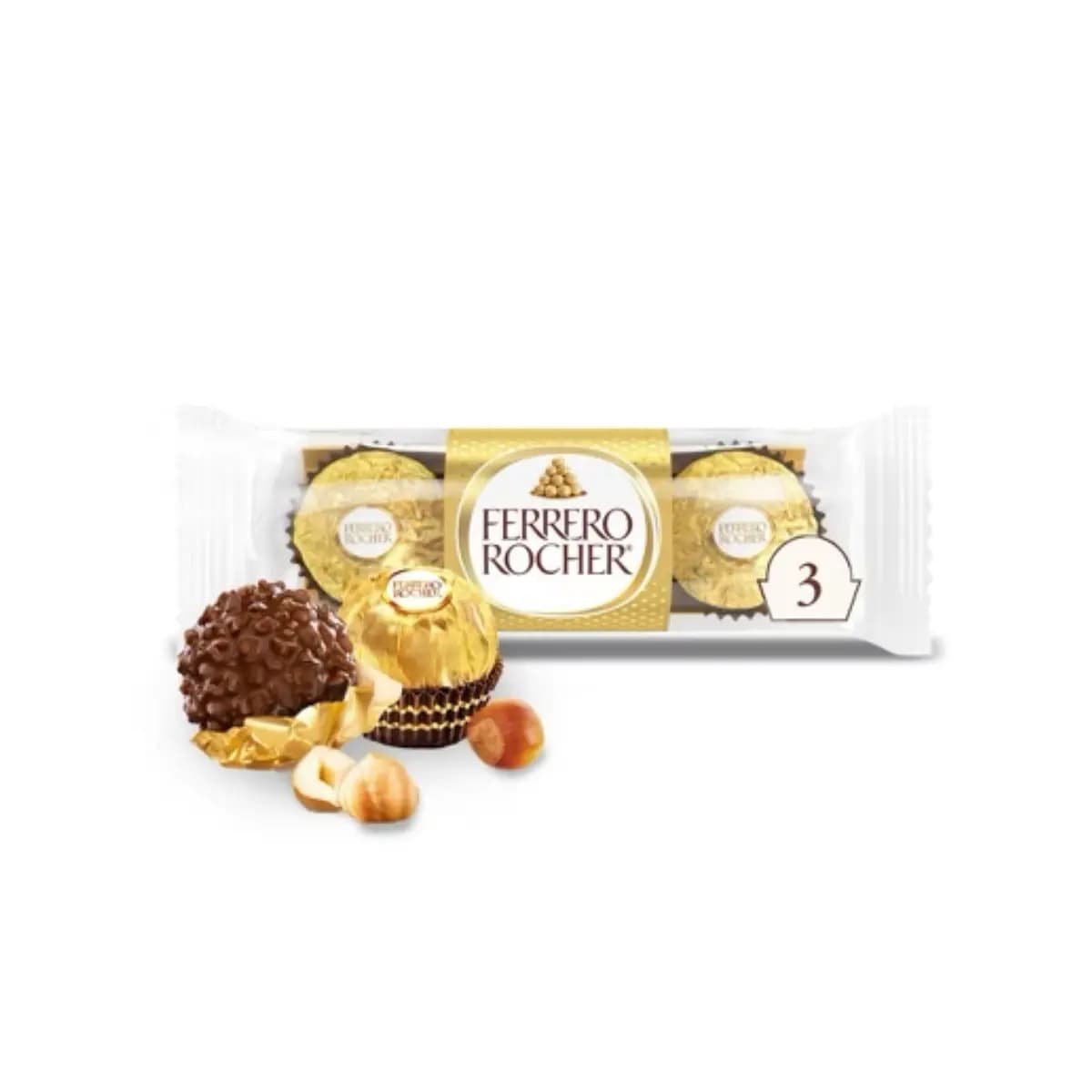 Ferrero Rocher, 3-count