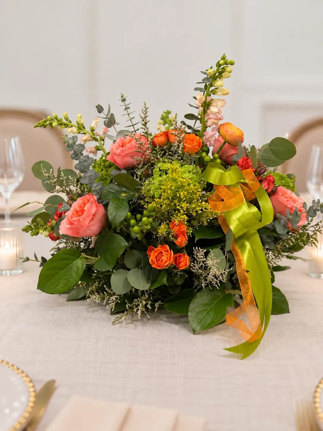Coral Charm Centerpiece